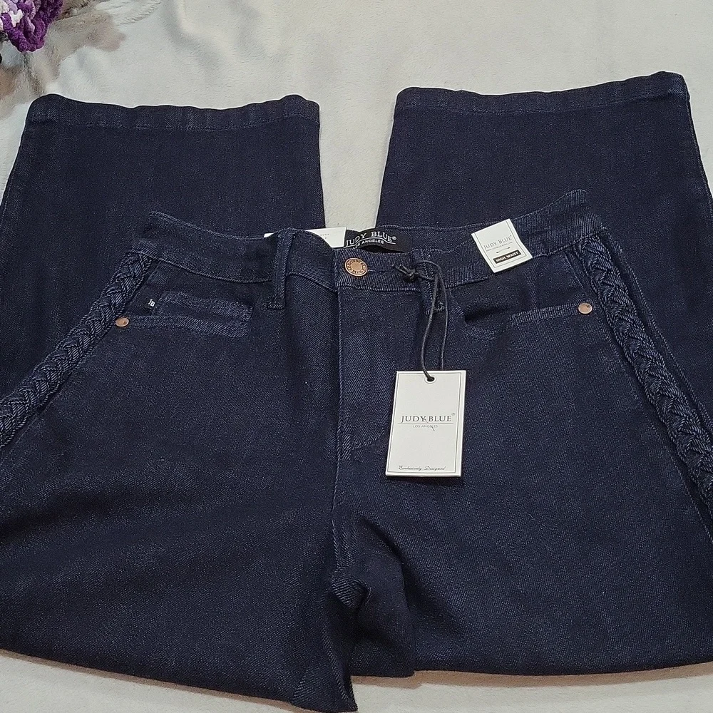 Judy Blue Women's Dark Blue Jeans - Picture 7 of 13